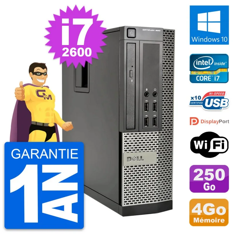ПК Dell OptiPlex 990 SFF Intel i7-2600 RAM GB жесткий диск Windows 10 Wifi | Компьютеры и офис