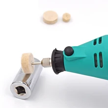 

100PCS/Grinding Polishing Buffing Round Wheel Pad Wool Felt +2 Rod 3.2mm Shank Metal Surface For Dremel Rotary Tools Accessories