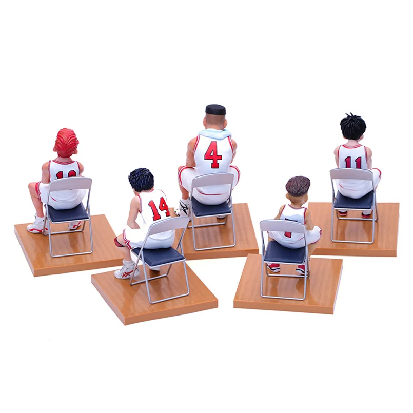 Японское аниме SLAM DUNK табурет Mitsui Hisashi Sakuragi Hanamichi Kaede Rukawa ПВХ фигурка игрушки