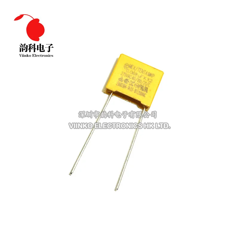 Защитный конденсатор X2 10 шт. мм 275VAC 275 В 0 01 мкФ 022 033 047 15 22 33 47 полипропиленовая