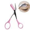 Eyebrow Trimmer Scissor with Comb Facial Hair Removal Grooming Shaping Shaver Cosmetic Makeup Accessories Makeup Tool 2