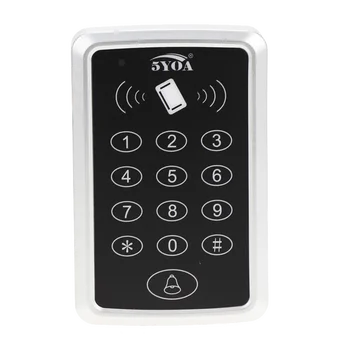125KHz RFID Access Control Keypad EM Card Reader Door Access Control System Door Lock Opener Keyboard System 1