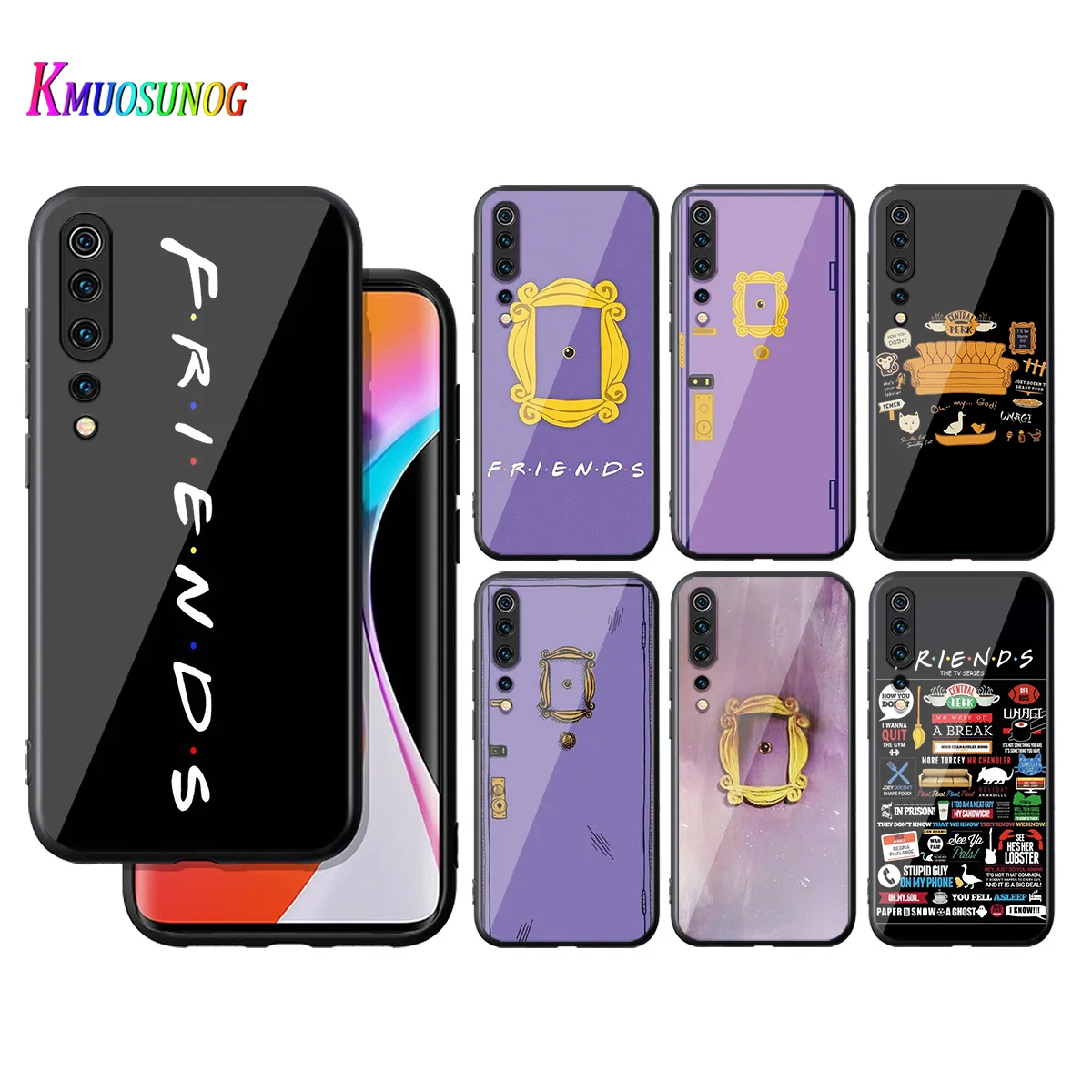Coffee Friends Tv Show For Xiaomi Mi Poco X3 NFC M2 Note 10 9T 9 8 Play Mix 3 F1 Lite Ultra Pro SE 5G Phone Case | Мобильные