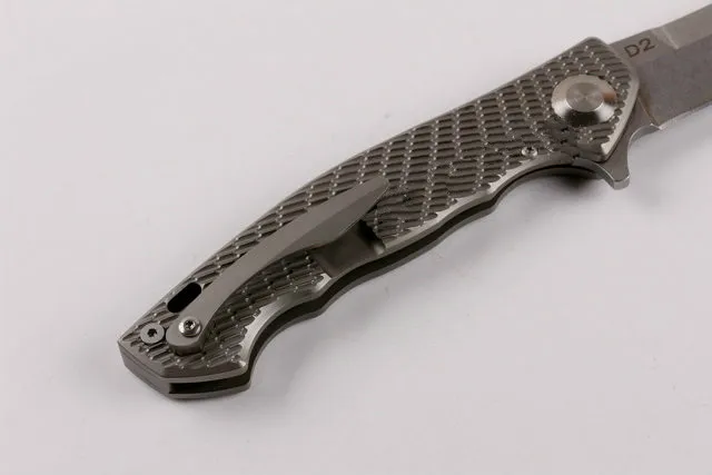 BoutiqueD2 TC4 titanium alloy Handle Straight Fixed Blade Knife Tactical Self Defense Edc Collection Hunting Camping Knives A929