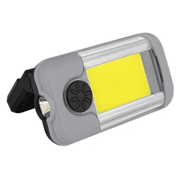 

Infinite Dimming Warning Lamp Rotary Knob Folding Work Light Led COB Built In Battery 180 Degrees Rotation USB Rechargeable