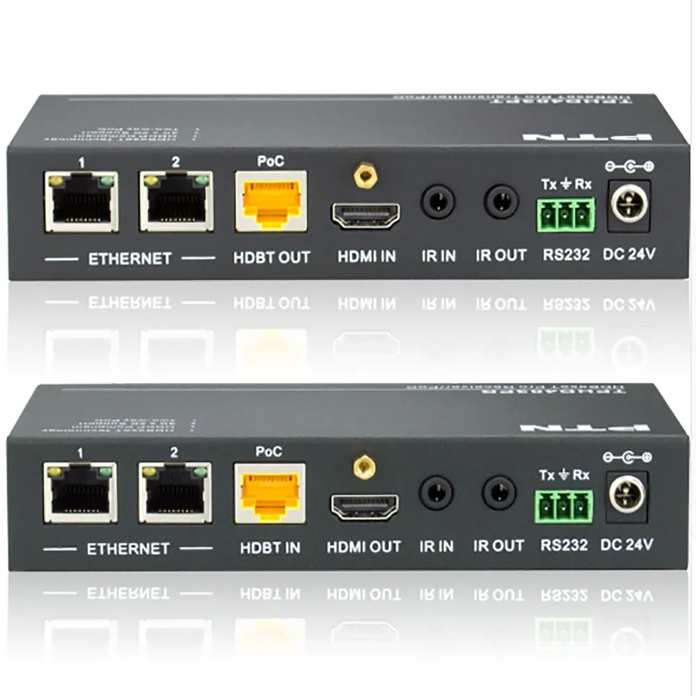 4K HDbaset HDMI расширитель ИК RS232 Ethernet CEC POH X 2 K/30 hz/60 M 1080 P/90 | Электроника