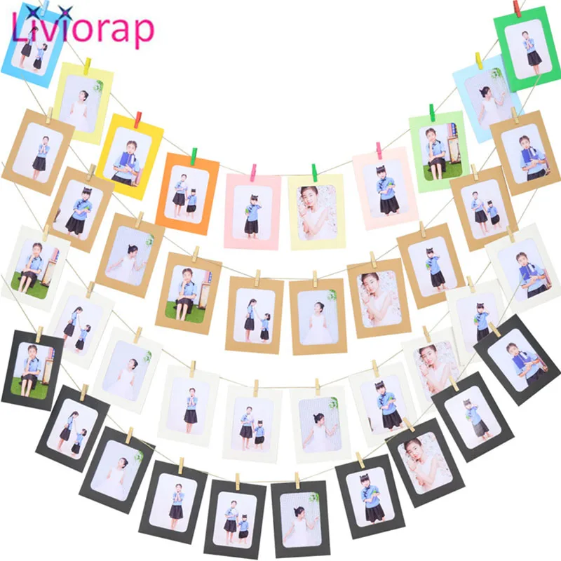 

Liviorap Photo Frame Banner 1st One Year Party Happy Birthday Decorations Kids 1st Birthday Frame Banner Photo Banner
