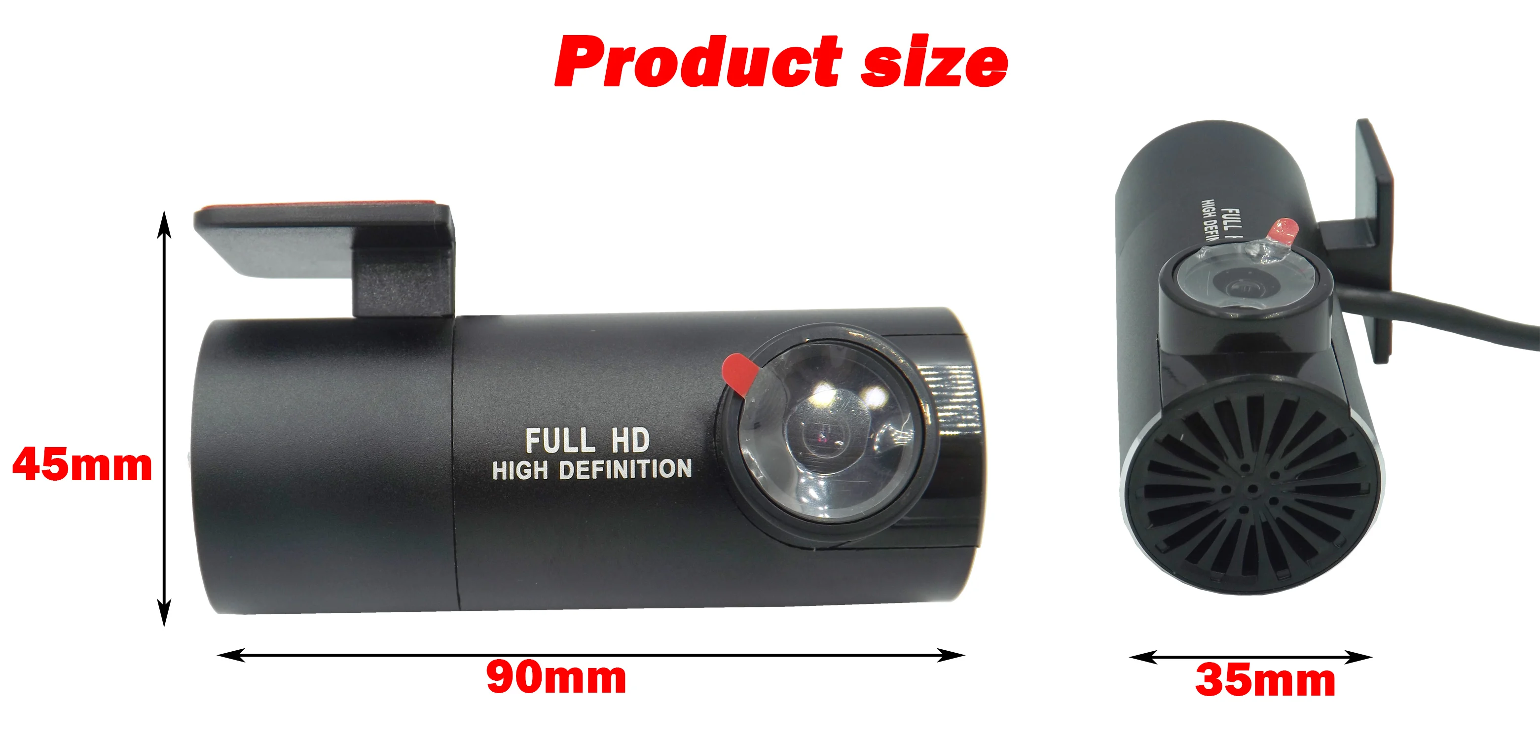 USB DVR камера мини портативный автомобильный DVR 1080P Full HD ночного видения видеорегистратор Регистратор для Android системы
