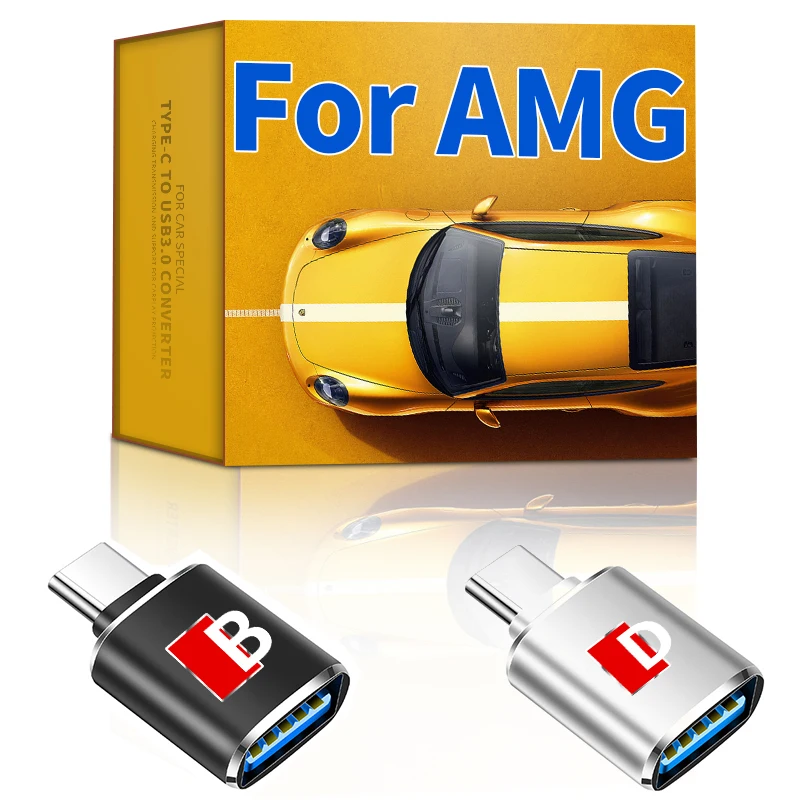 Автомобильные товары аксессуары переходник Type C на USB 3 0 OTG для Mercedes Benz AMG E G M R S Class