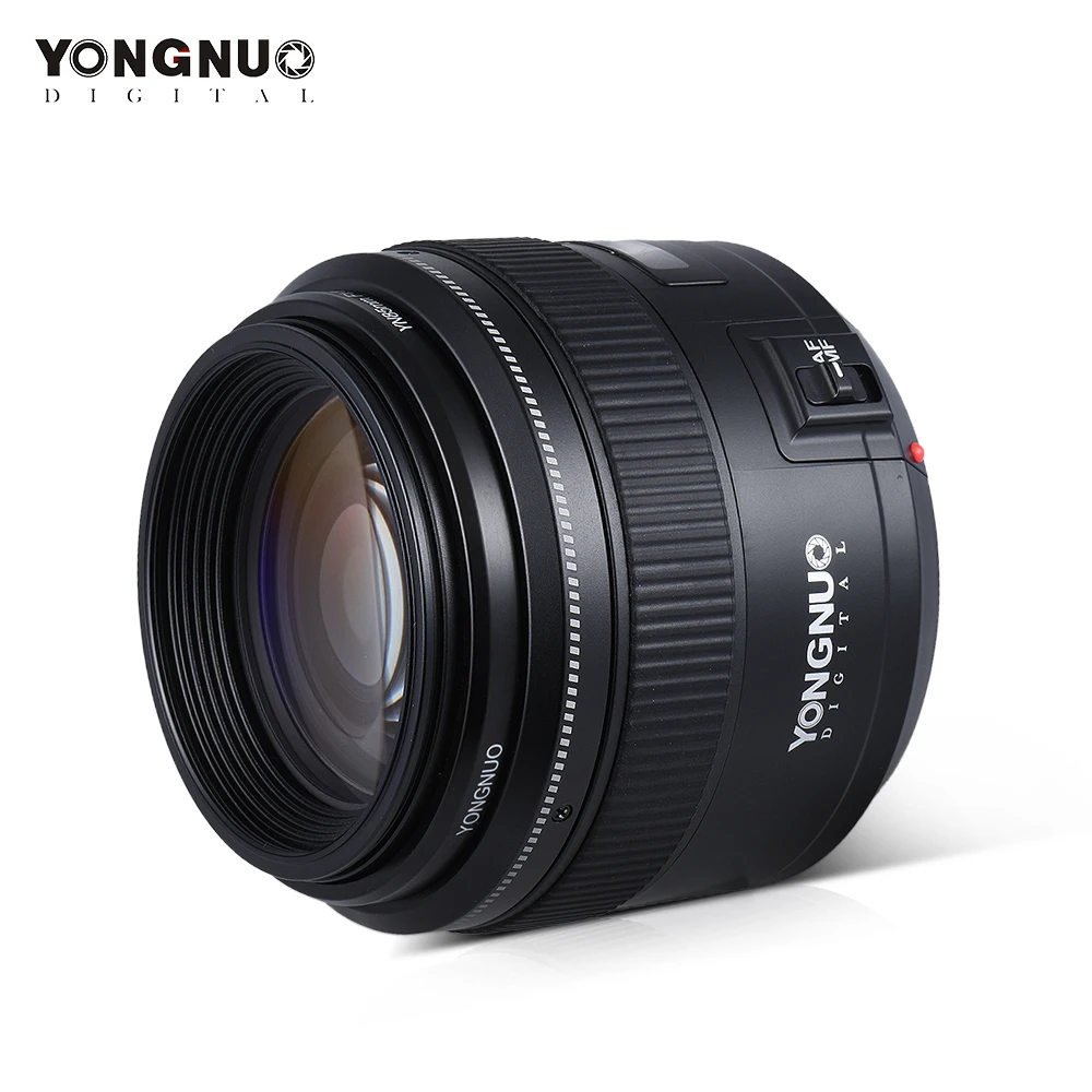 Объектив камеры YONGNUO YN85mm F1.8 Стандартный Средний телеобъектив с фиксированным фокусом для Canon 7D 5D Mark III 80D 70D 760D 650D