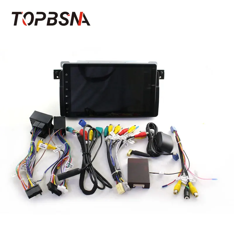 Tobbsna 9 дюймов Android 10 автомобильный dvd плеер для BMW/E46/M3/MG/ZT/Rover 75 GPS Navi 1 Din радио