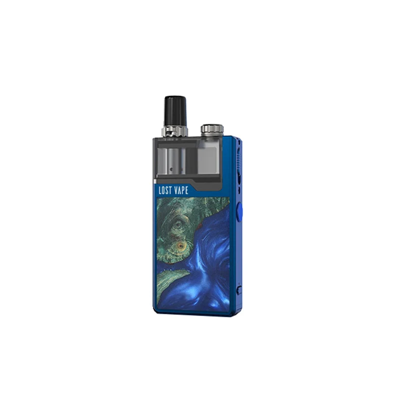 Lost Vape Orion Plus комплект 950 мАч батарея 2 мл картридж 0.25ом сетчатая катушка LostVape электронная сигарета VS Qrion DNA Go испаритель - Цвет: Blue Stabwood