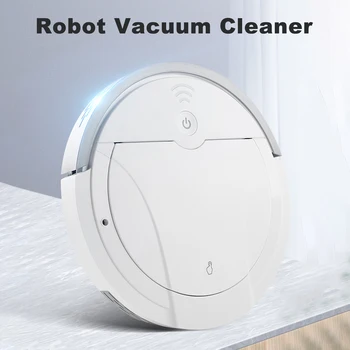 

Robot Vacuum Cleaner Smart Sensor Protection,5 in 1 Robotic Vacuum,Cleans Pet Fur,Hard Floor to Carpet