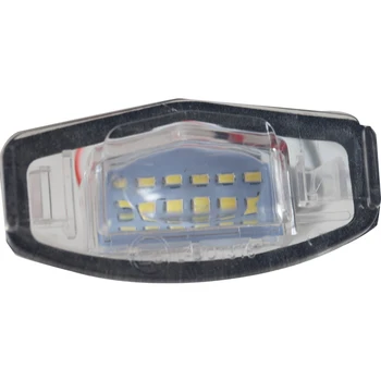 

1 Pair Car LED Number License Plate Light Lamp Car Styling White Highlight Rear Lamp for Honda Civic City Legend Accord Acura
