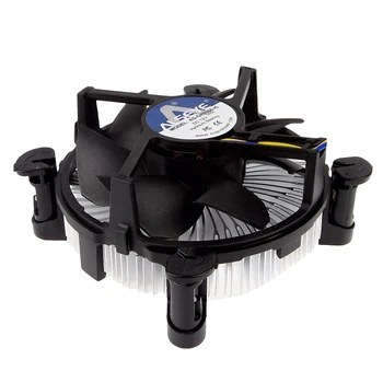 

ALSEYE CPU Fan Radiator 90mmpwm 4-Pin CPU Fan with Radiator and Copper Base Radiator for LGA 1155 / 1156 / 1150 / 1151 / I3 / I5