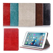 Чехол из крокодиловой кожи для iPad mini 2 mini 3, роскошный чехол-книжка с подставкой для карт, чехол из искусственной кожи для iPad mini 1 2 3 7,9''