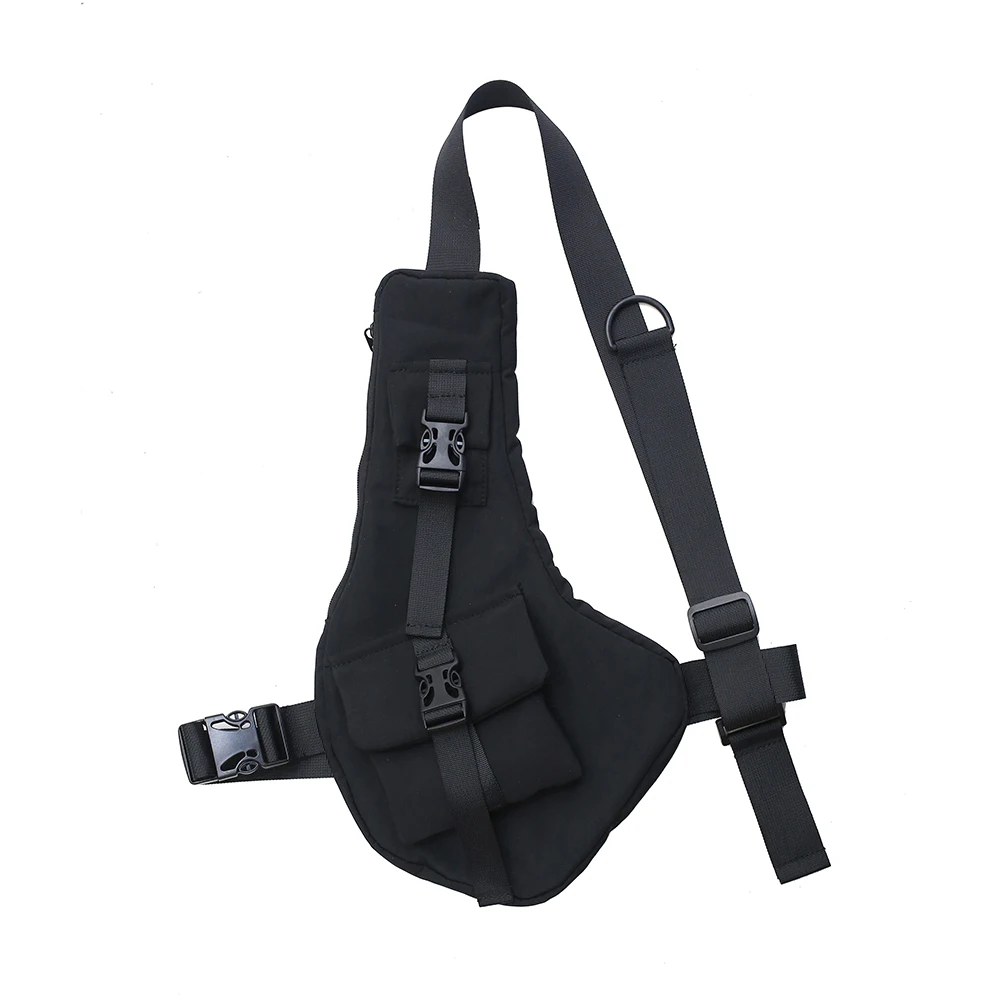 

Fashion Vest Chest Waist Bag for Men Women Hip Hop Nylon Streetwear Crossbody Bags Unisex Shoulder Pack Bolsas Mochila