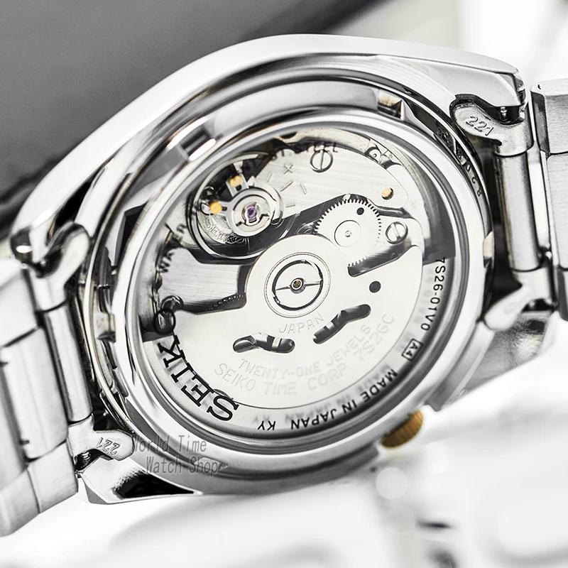 Часы seiko мужские автоматические брендовые водонепроницаемые спортивные