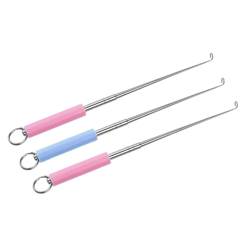 

Decoupling Device Stainless Steel Quick-Release Fishhook Safety Extractor Fishing Tackle Tools Random Color