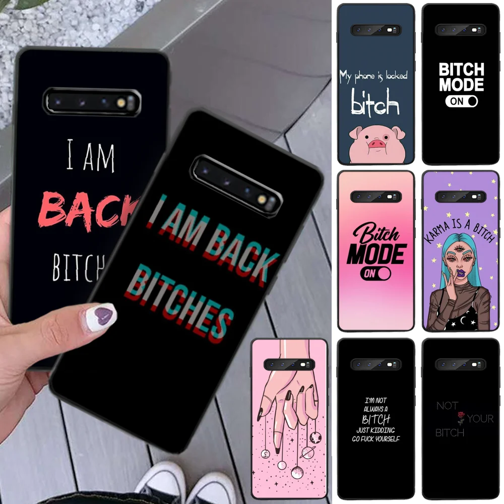 BaweiTE I'M не всегда сука чехол для телефона Samsung S8 Plus S9 S10 plus S10E lite S10-5G S20 UITRA |