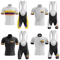 2020 Colombia Cycling Jersey Set Men's Cycling Clothing Road Bike Shirts Suit Bicycle Shorts MTB Race Uniform Maillot Culotte 1