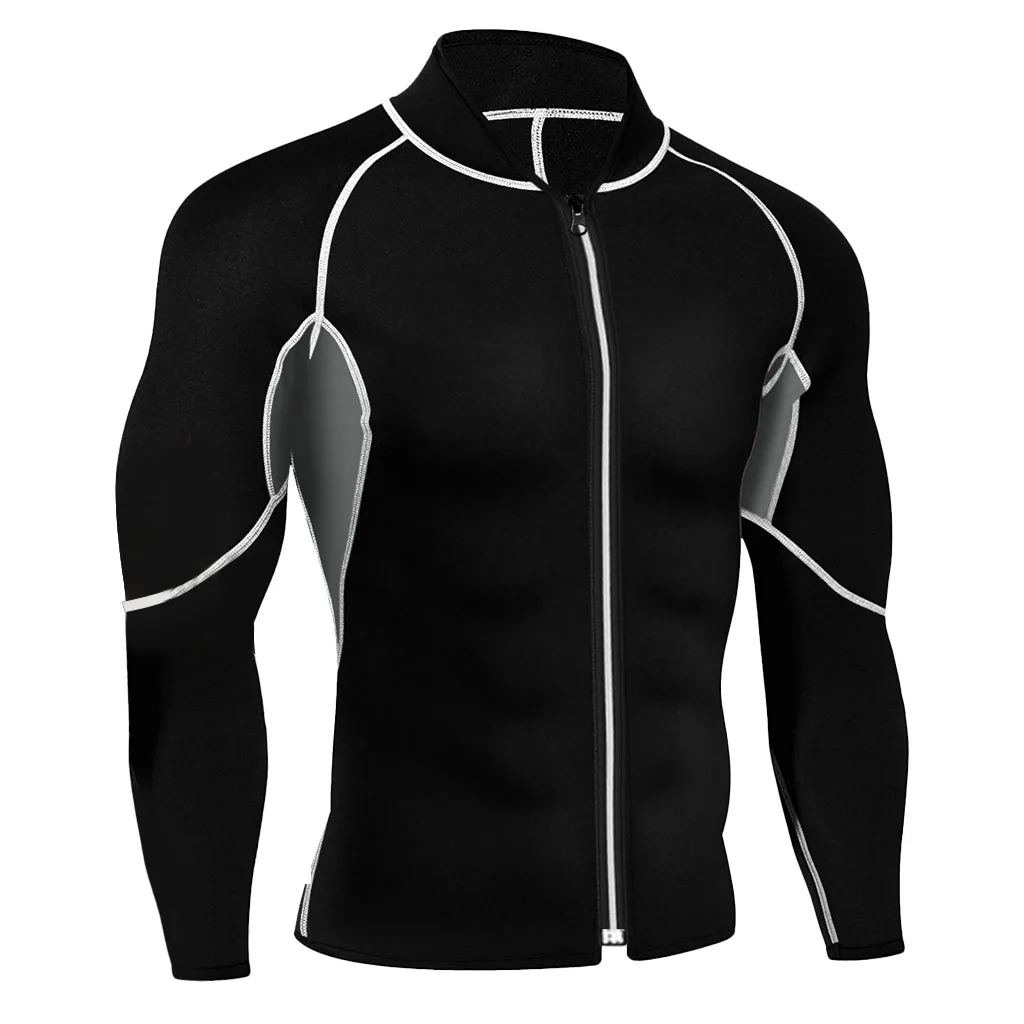 Для Мужчин Body Shaper Горячая впитывает пот и тренировки велосипедную куртку на неопрен корректирующие Топы потери Вес животик сжигатель жира Abs Абдо Для мужчин обрезки