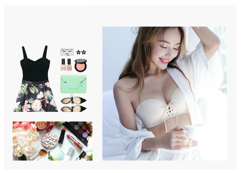 Сексуальный бюстгальтер без бретелек беспроводной невидимый двойной пуш-ап Бесшовные бюстгальтеры плюс размер сплошной цвет бюстгальтер для женщин Свадебное платье