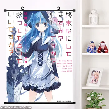 

What Do You Do at the End of the World Are You Busy Will You Save Us Chtholly Nota Seniorious Wall Scroll Poster Home Decor