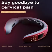 Massage Pillow Cervical Vertebra Electric Masseur Neck Body Multi-Function Shoulder Massagers Portable Health Care