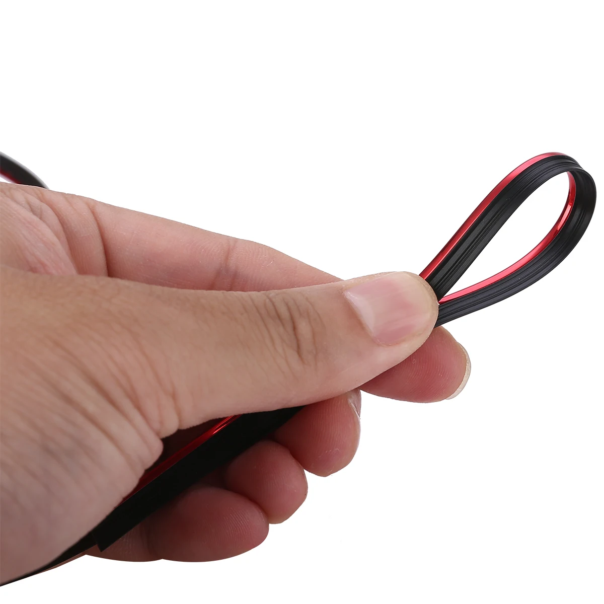 5M Red Car Styling Universal DIY Flexible Interior Moulding Trim Strips Strip Dashboard Decoration Car Accessories