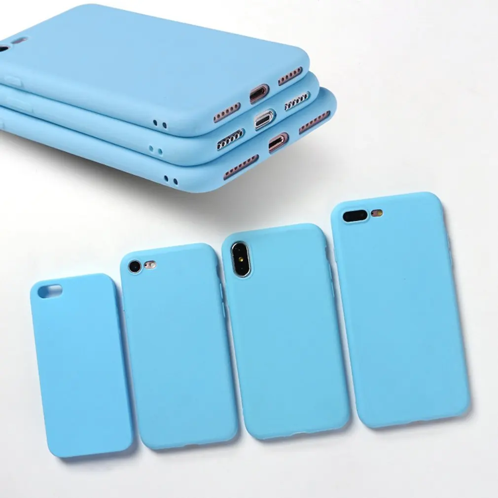 

Liquid Silicone Phone Case For Iphone 11/XR/7/8 Soft Shell Phone Case All-inclusive Matte Material Phone Case
