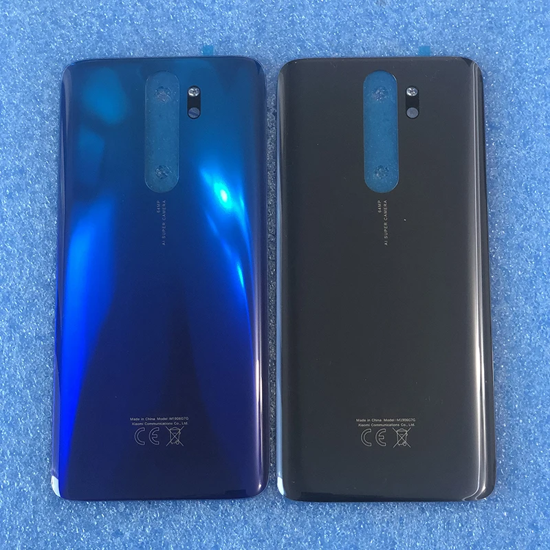 Для 6,5" Xiaomi Redmi Note 8 Pro 3D стекло задняя крышка батареи чехол+ адгезивная наклейка для Xiaomi Redmi Note 8 Pro инструмент