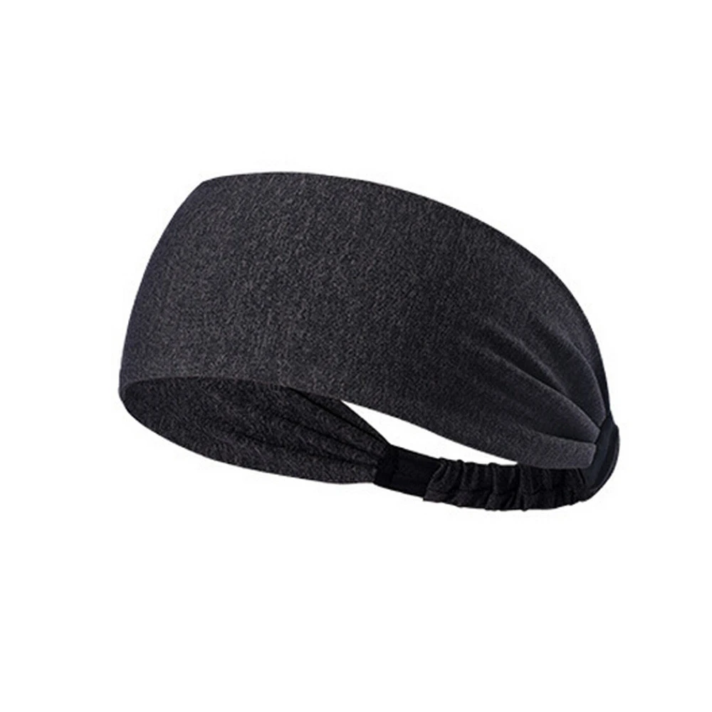 1PC Headband Women/Men Sweatband Yoga Gym Stretch Head Band For Sport Elasticity Sweat Bands Sport Bandage Safety 1111