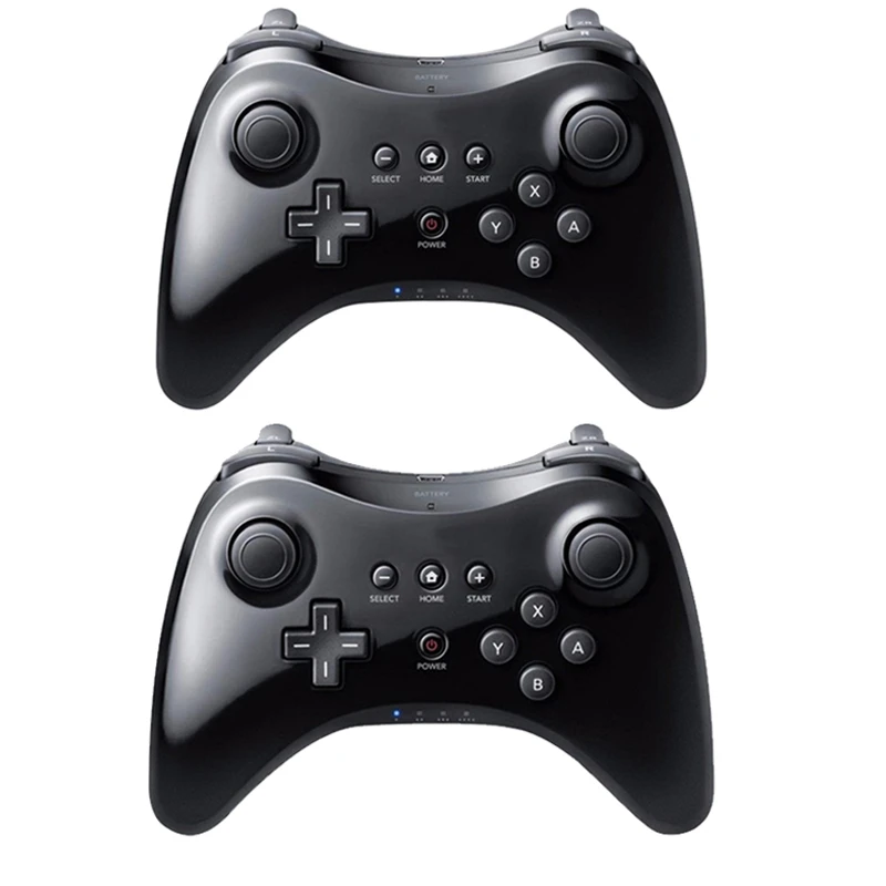 Black Classic Dual Analog Wireless Support Bluetooth Remote U Pro Game Controller Gamepad For Nintendo For Wii U Controller Hdmi Control Radiocontrol Blank Aliexpress