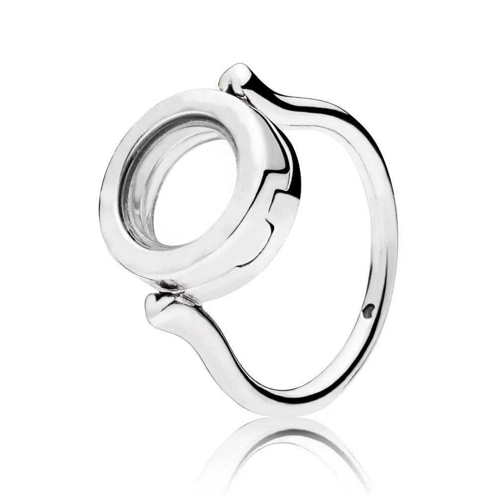 925 Sterling Silver Sparkling Heart 