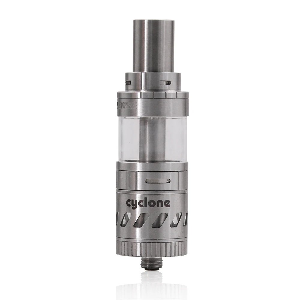 Original Sense Cyclone sub ohm vape tank Pyrex Glass sense 5ml 150W 0.6ohm&0.2ohm Ni200 Top Refilling sense cyclone Atomizer (3)