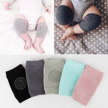 

Baby Knee Sleeve Crawling Elastic Kneepads Pads Anti-Slip Crawling Safety Protector Cushion Leg Sleeve Infants Toddlers Knee Pad