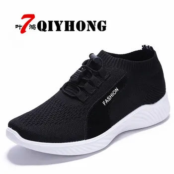 

2018 Men Fashion Elastic Fabric Slip-On Footwear Size 38-44 Hot Sale Breathable Man Casual High Quality Shoes Zapatos Hombre