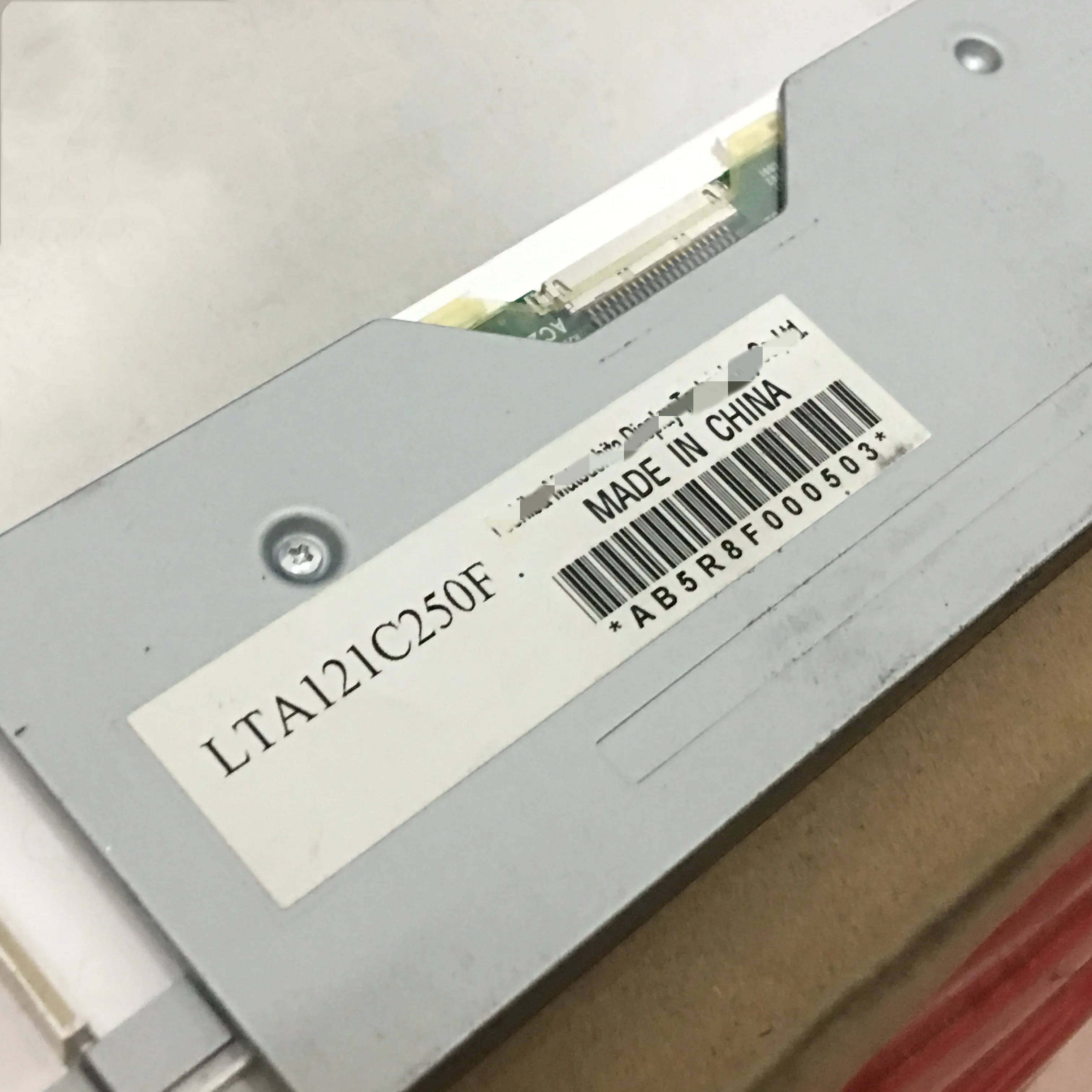 100% test LTA121C250F Original 12.1 inch TFT XGA