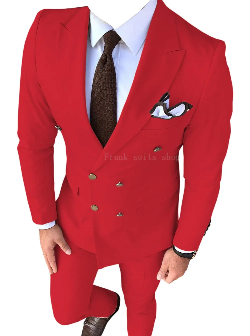 TPSAADE двубортные костюмы модные мужские костюмы высокое качество Custome Homme Terno Slim Fit Masculino красивый(куртка+ брюки