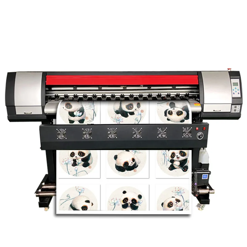 屋外看板印刷機Dx7 ビニールステッカープリンタ 5Ftフォトプリンタ機ワイドエコ溶剤プリンタ AliExpress