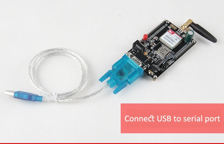 Пожарный дебюгер WF-SIM800A GSM/GPRS модуль SMS телефон макетная плата