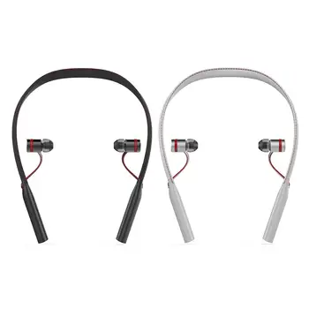 

Bluetooth 5.0 Wireless Sports Headset Earphone Magnetic Active Noise Cancelling Headphone With Microphone For Running Workout Tr