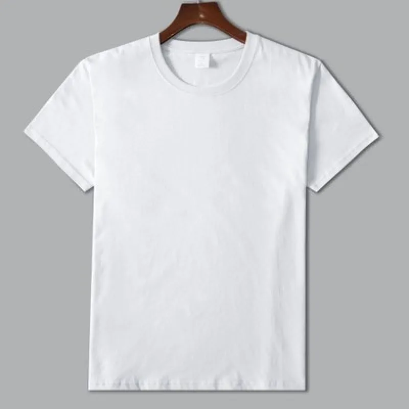 

2020 Newest Summer Fashion White Solid Casual O-Neck Poleras Oversized Sport Run Short T Shirt Men for Man Clothing Shirts