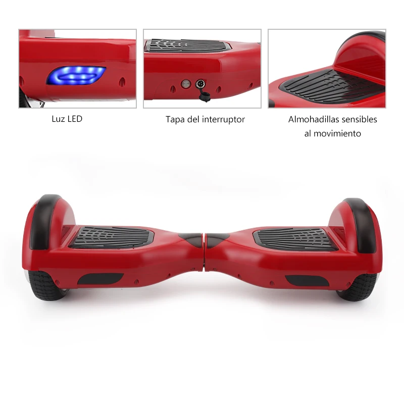 IScooter 6 5 Дюймов Электрический Ховерборд умный Bluetooth динамик Одноколесный