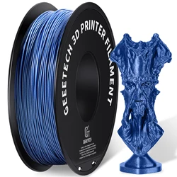 Vibrant Silk PLA 3D Printing Filament - 1kg Roll, 1.75mm, Multiple Colors, Fast Shipping (Sparkly blue)