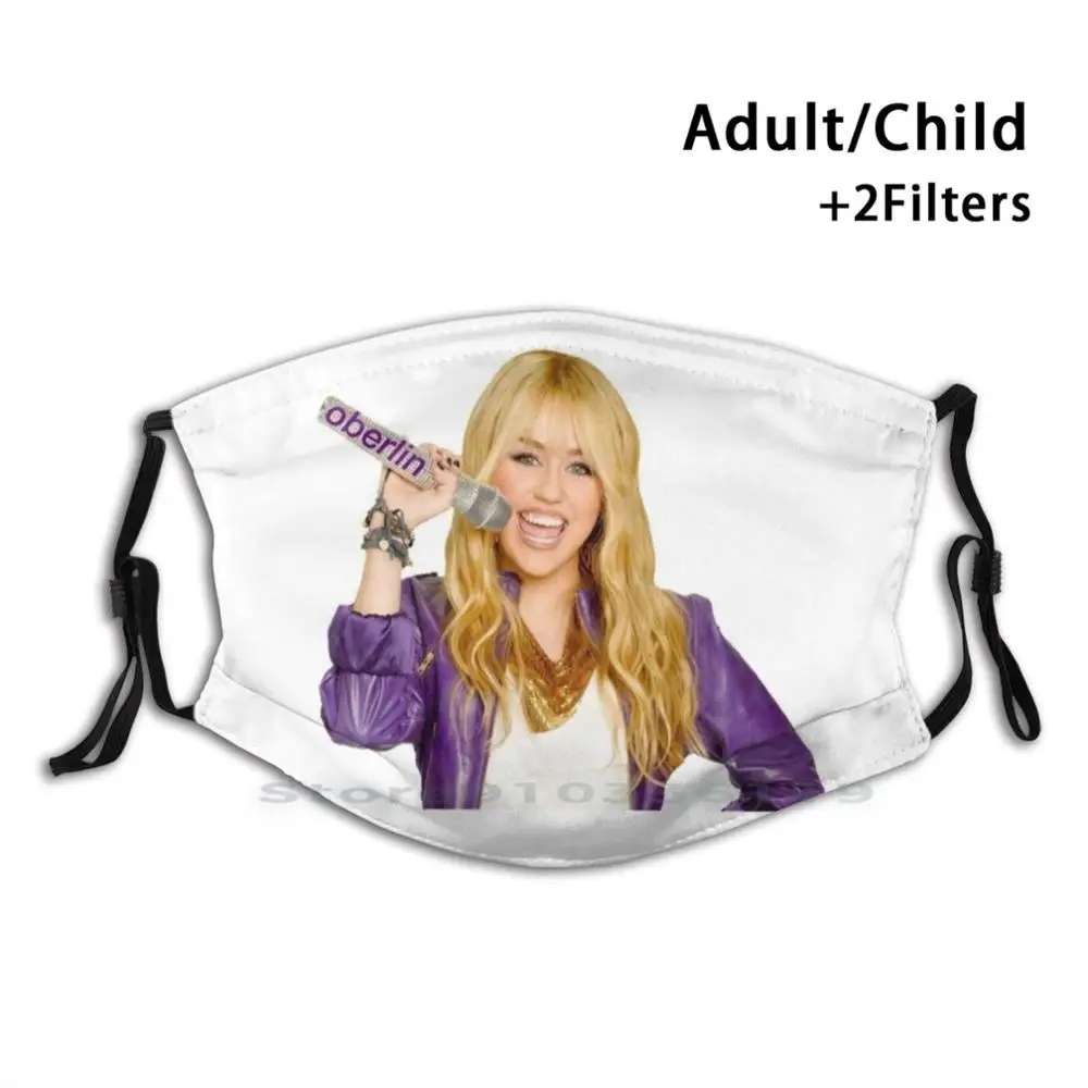 

Oberlin College Hannah Montana Reusable Mouth Face Mask With Filters Kids Oberlin College Oberlin College Oh Ohio Hannah