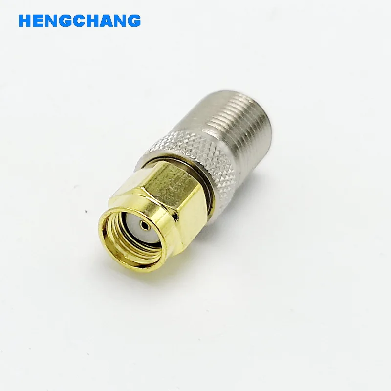 

F Type Female Jack to SMA Female Plug Straight RF Coax Adapter F connector to sma Convertor