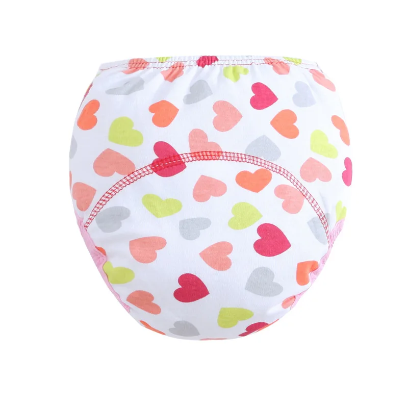 6pc/lot 3 Layers Baby Training Pants/ Learning Panties/ Infant Shorts Boy Girl Diapers Cotton Nappies Underwear