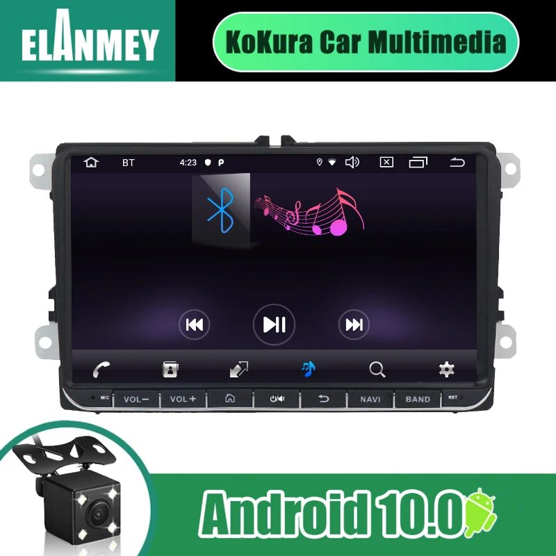 2 Din Автомобильный Радио навигатор GPS Bt плеер 9 дюймов экран для Volkswagen Passat B7 B6 Golf 5 Polo